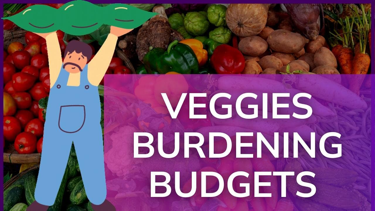 Price rise nightmare, 1 out 4 paying more than double for vegetables