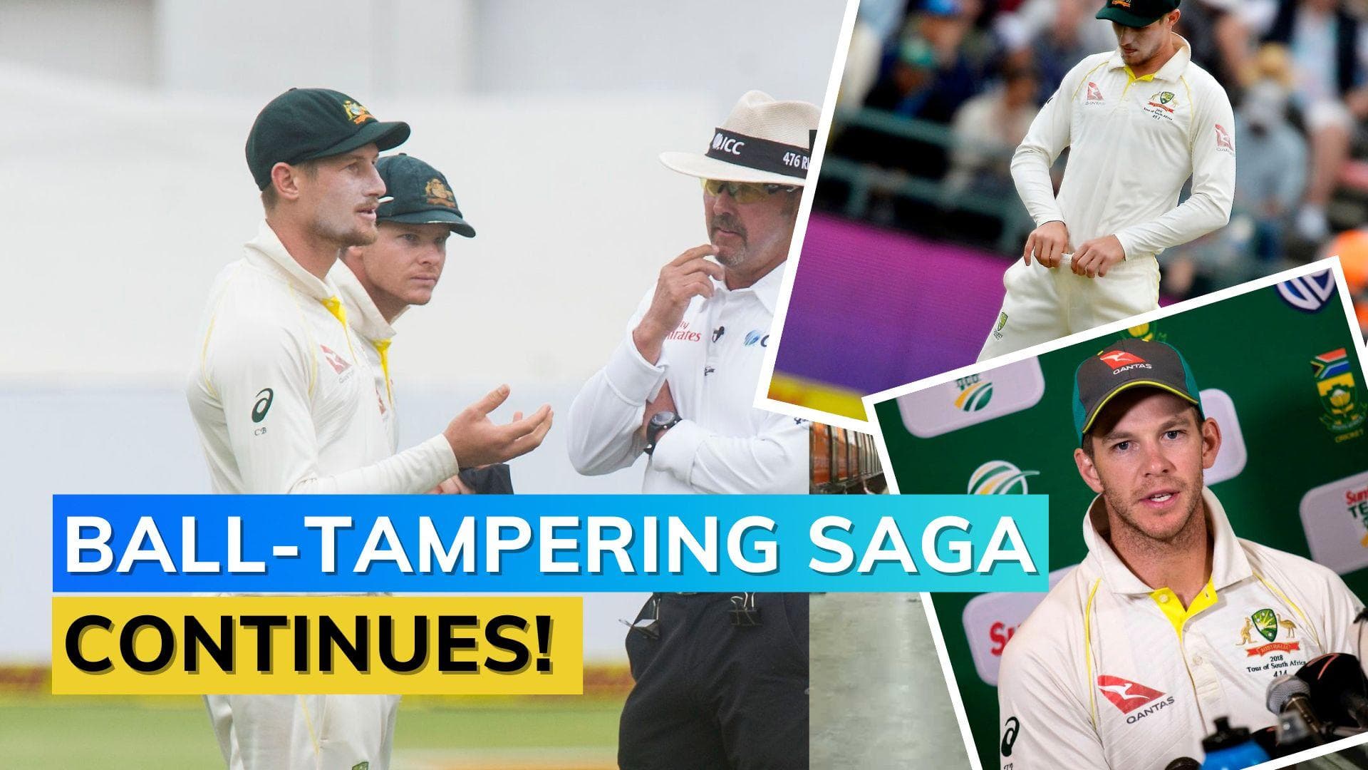 Tim Paine accuses South Africa of ball-tampering right after sandpapergate scandal