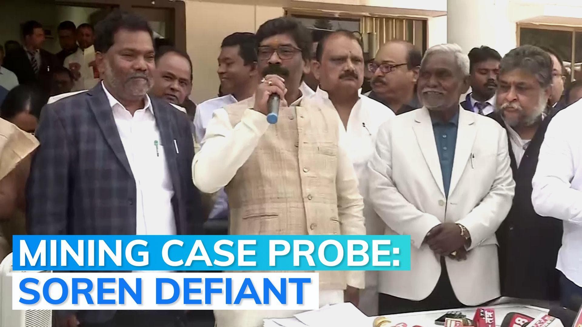 Hemant Soren before ED grilling: corruption allegations baseless