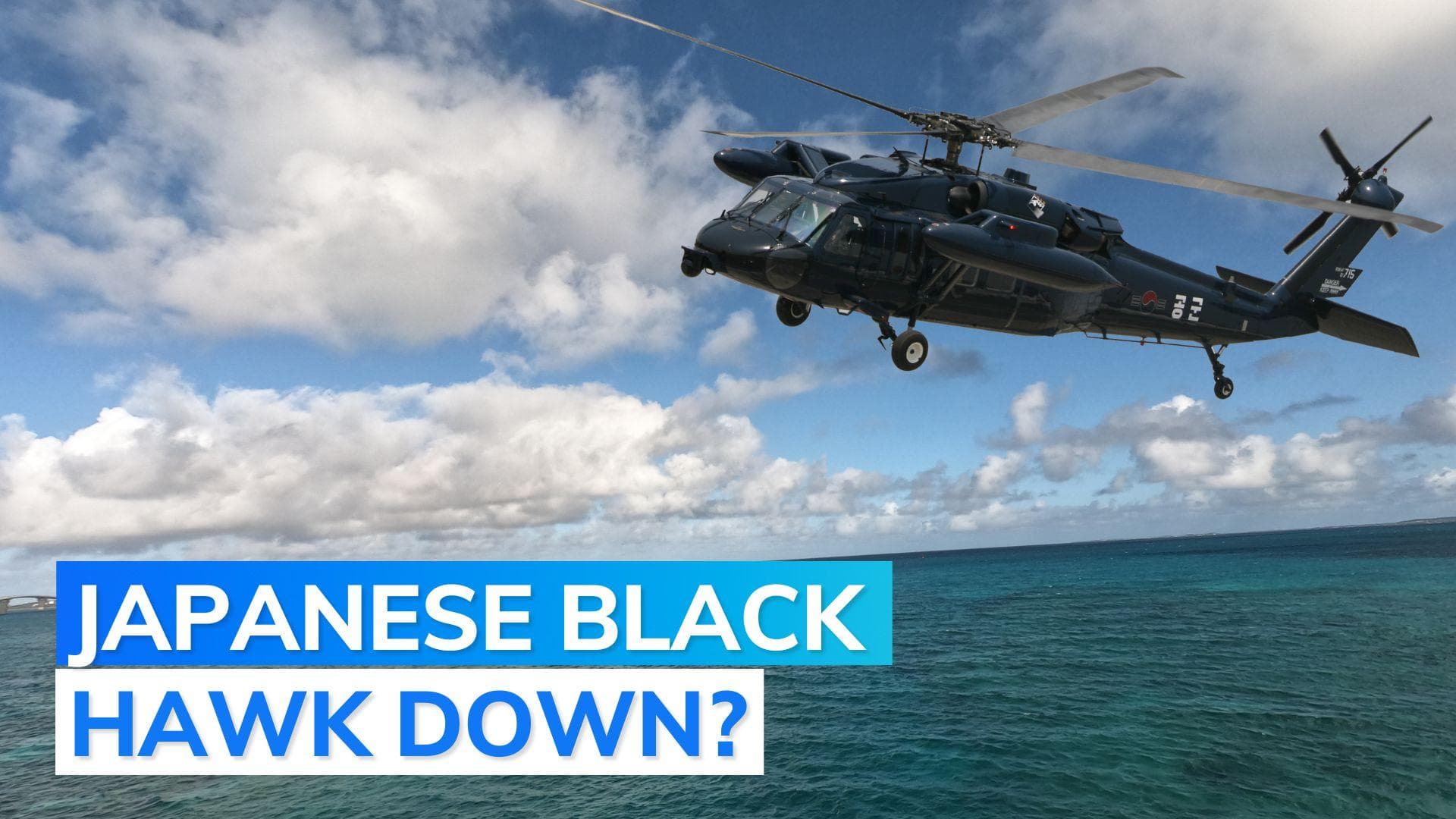 Japanese army helicopter carrying 10 crew members missing