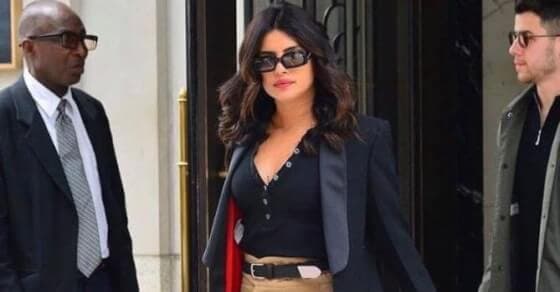 प्रियंका की 'खाकी शॉर्ट्स' ने सोशल मीडिया पर मचाया शोर