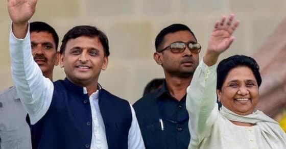 बुआ-बबुआ अब नहीं रहे साथी, साइकिल से उतरा हाथी