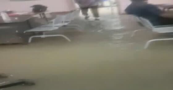 इंदौर में बारिश बनी परेशानी, नगर निगम का दफ्तर हुआ पानी-पानी