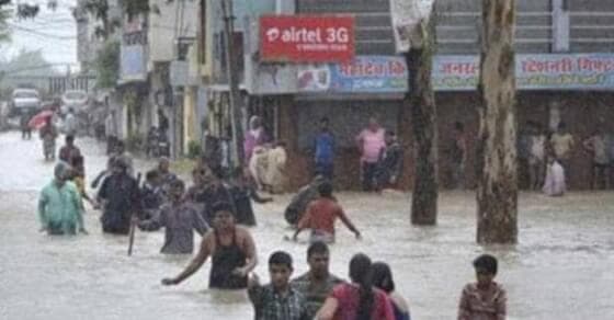 महाराष्ट्र के बाद अब मध्यप्रदेश में आसमान से बरसी आफत 