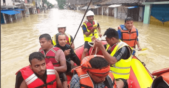 नेपाल में बाढ़ और भूस्खलन से भारी तबाही, 43 की मौत 