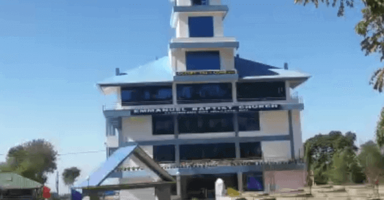 Manipur gets one of its biggest churches in Tamenglong