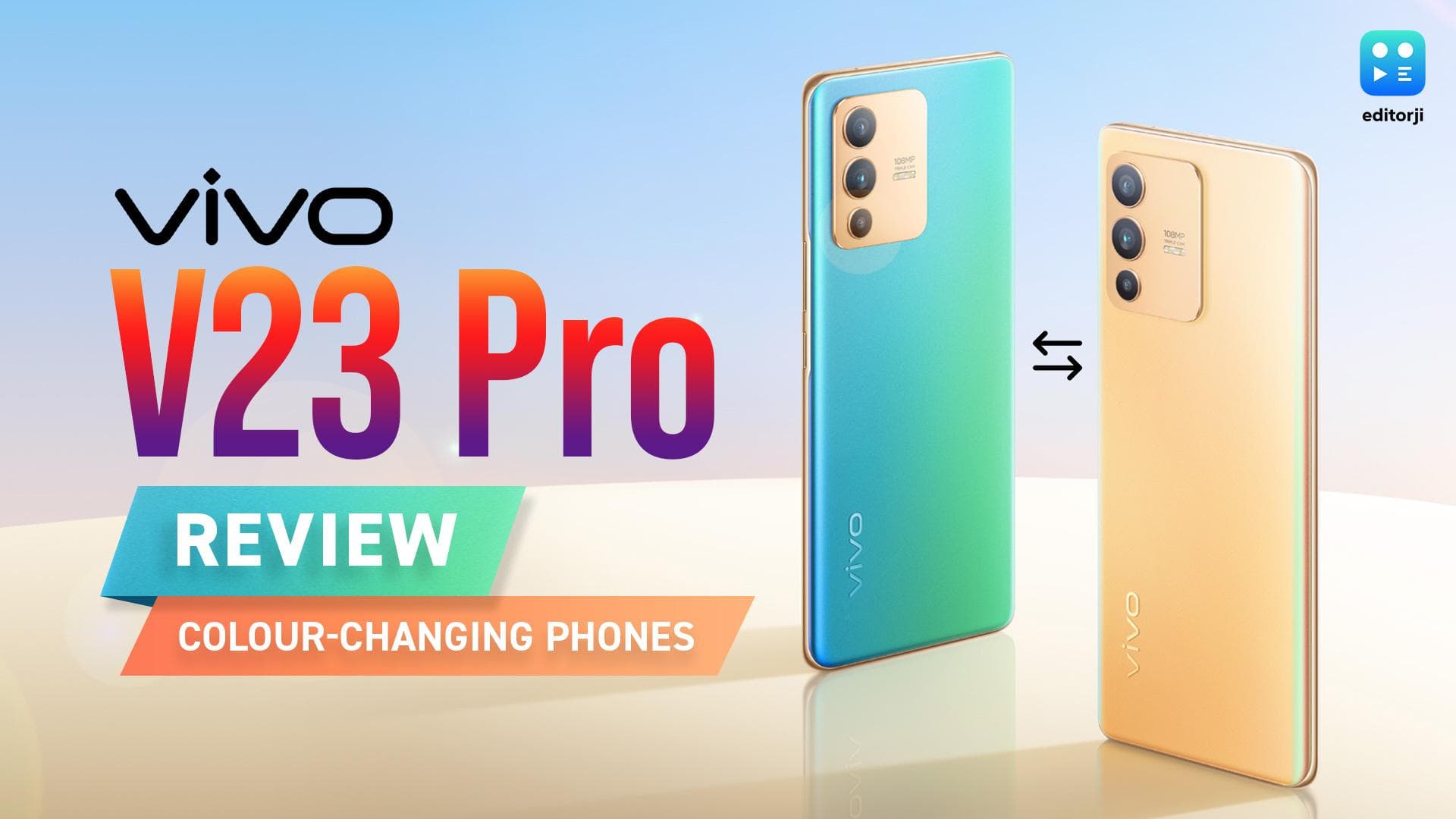 Vivo V23 Pro Review: this phone changes colours!