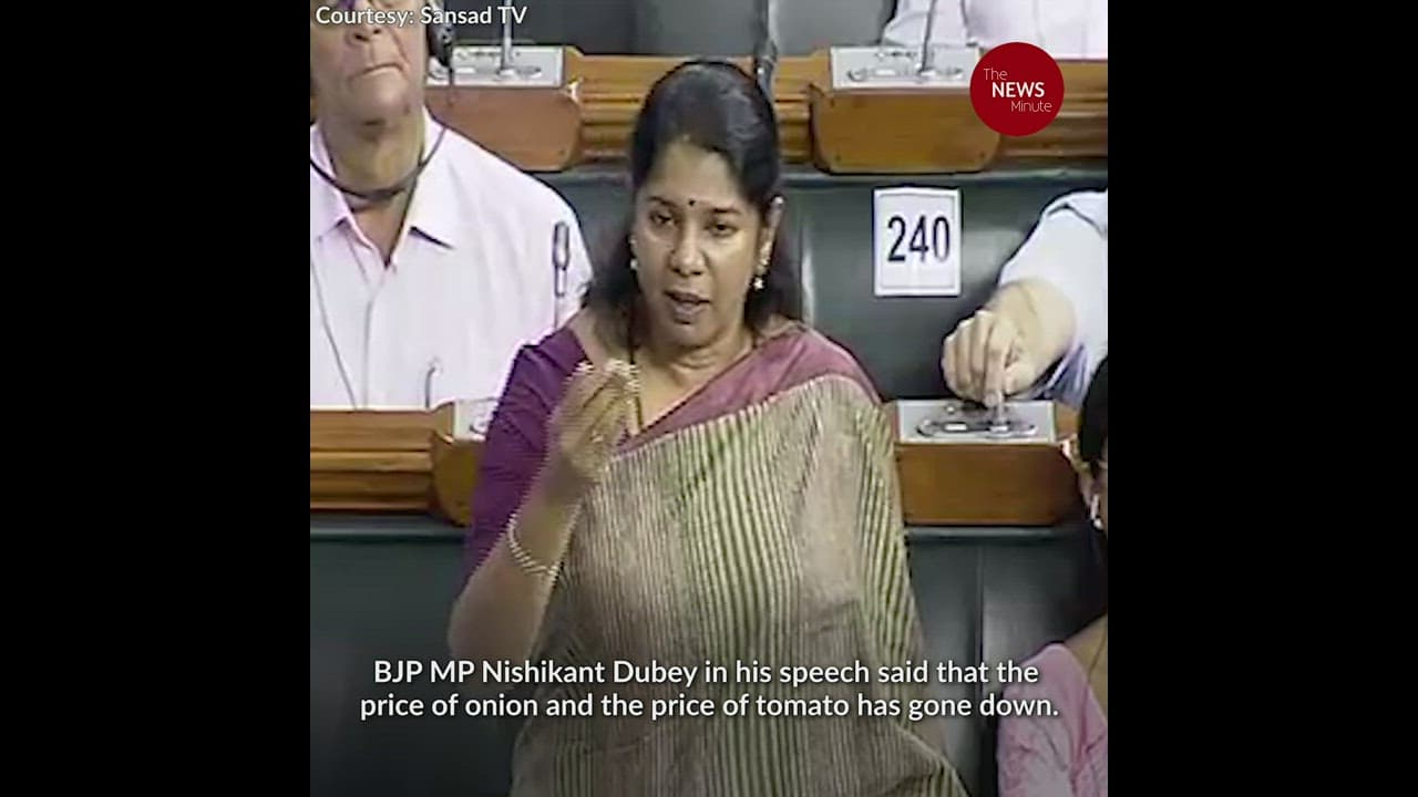 Can people make onion-tomato chutney and eat thrice a day? Kanimozhi slams price rise 