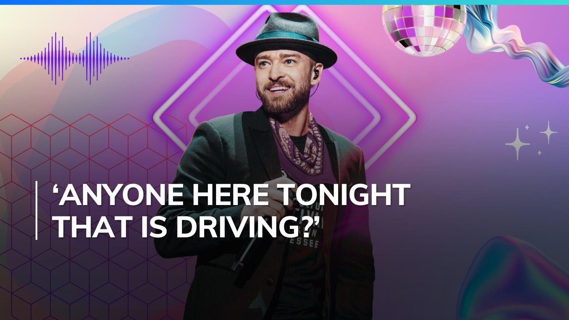 Justin Timberlake jokes about his DWI arrest during a Boston concert, leaving fans stunned | Watch