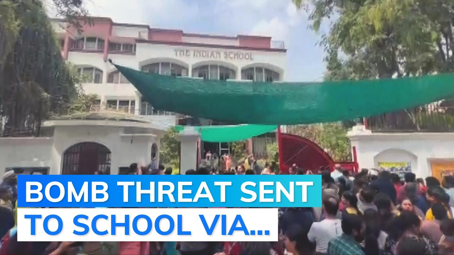 Delhi: bomb threat at school; students, teachers evacuated; bomb squad alerted