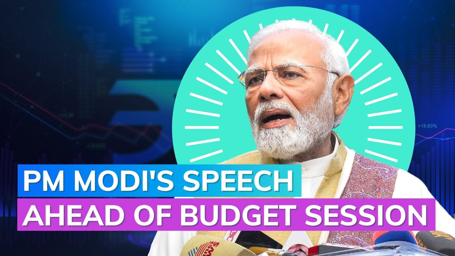 Budget 2023: PM Modi addresses the nation ahead of the Budget 2023 session