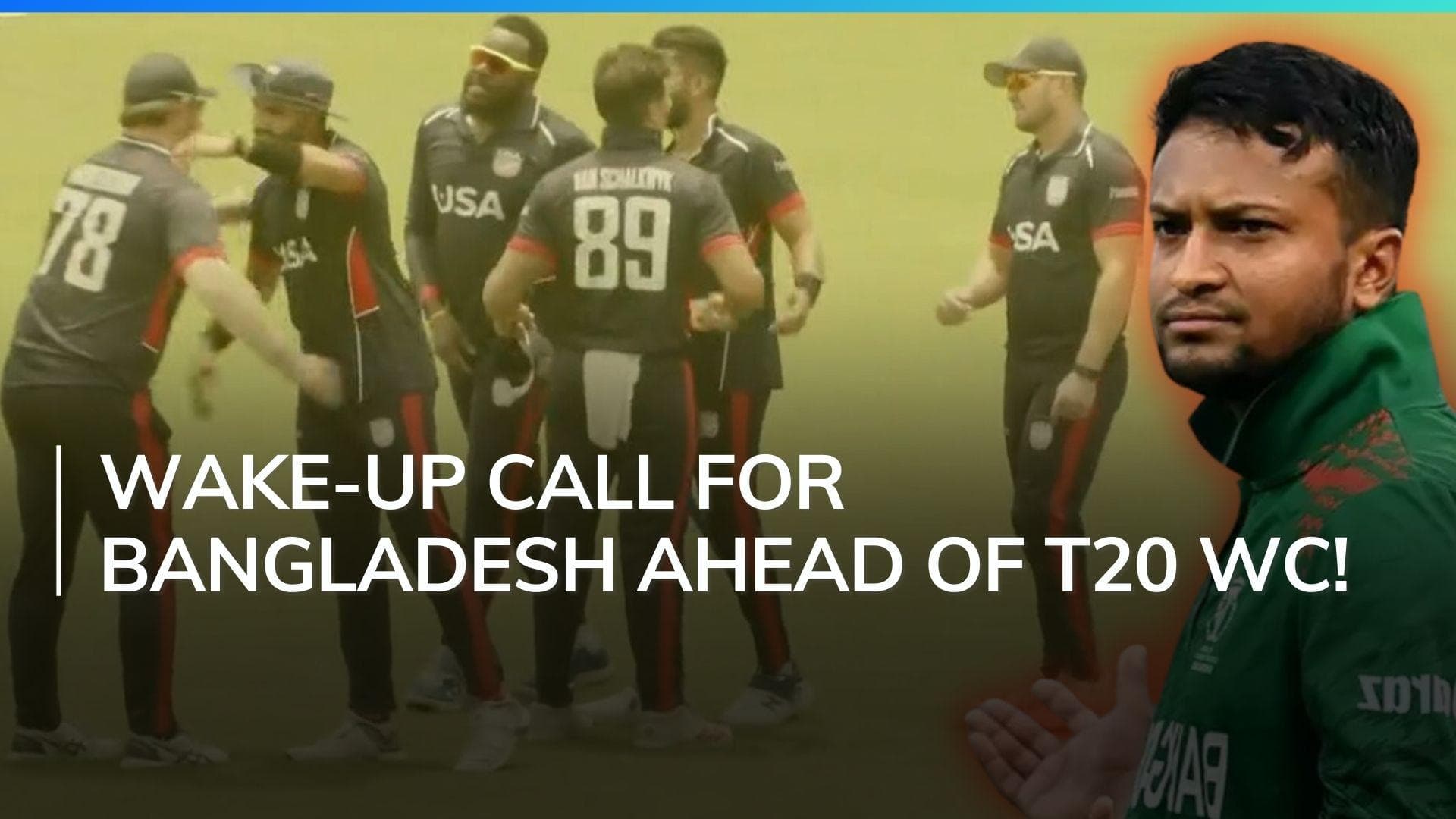 USA shock Bangladesh to earn unassailable 2-0 lead in a 3-match series ahead of T20 World Cup