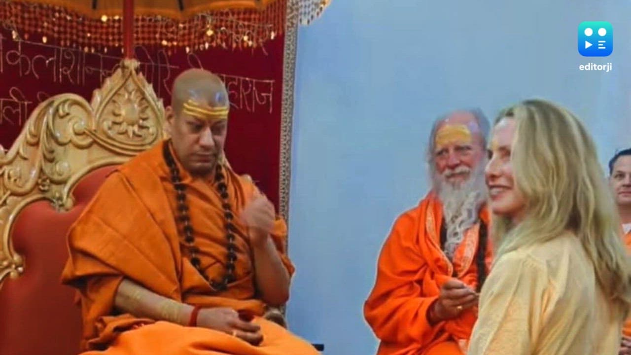 Laurene Powell, wife of Steve Jobs embraces spirituality at Maha Kumbh Mela