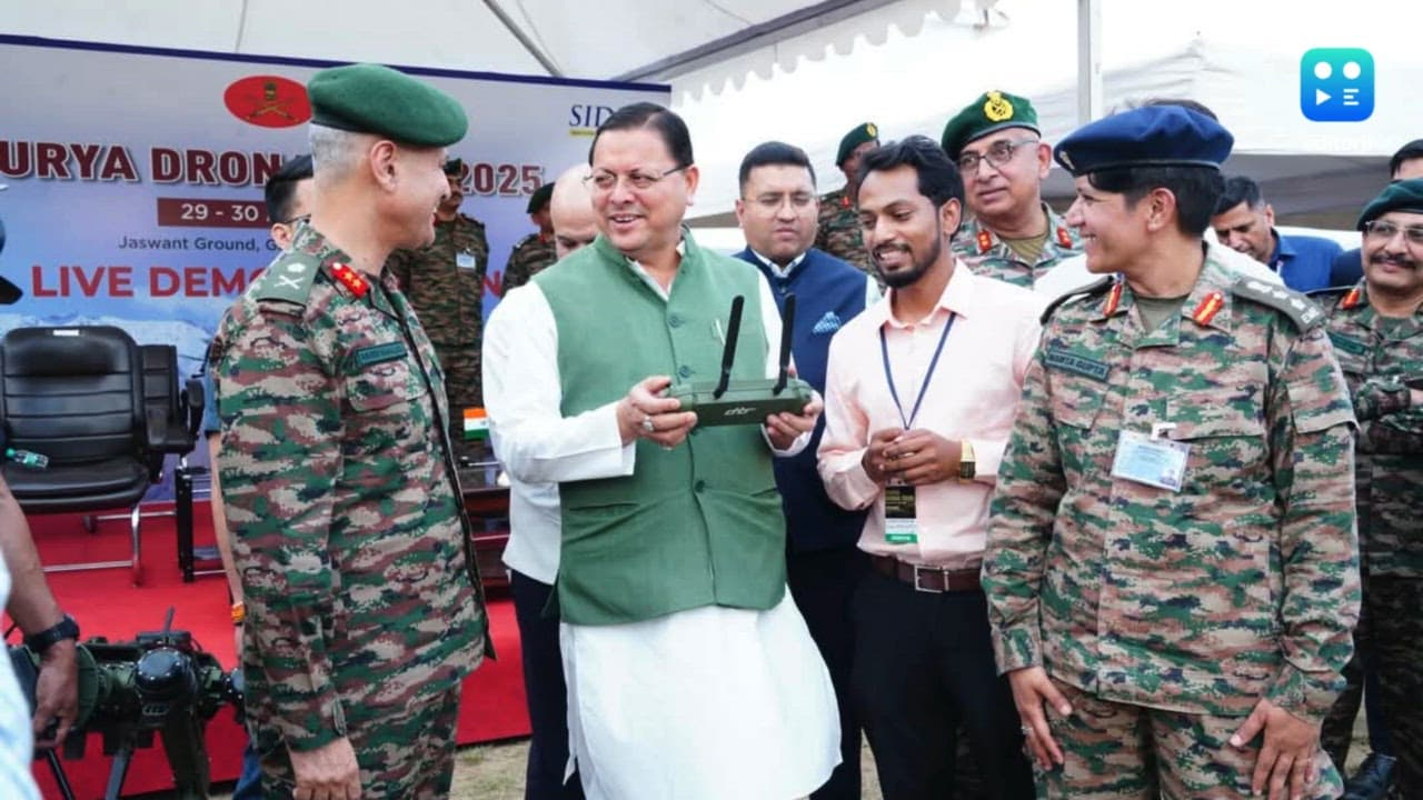 CM Dhami envisions Uttarakhand as a defence manufacturing hub