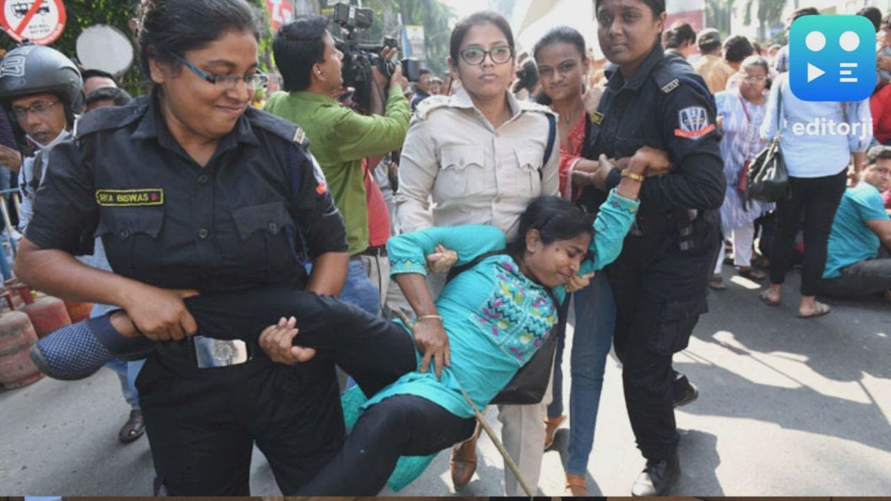 BJP Condemns West Bengal's Brutal Police Action