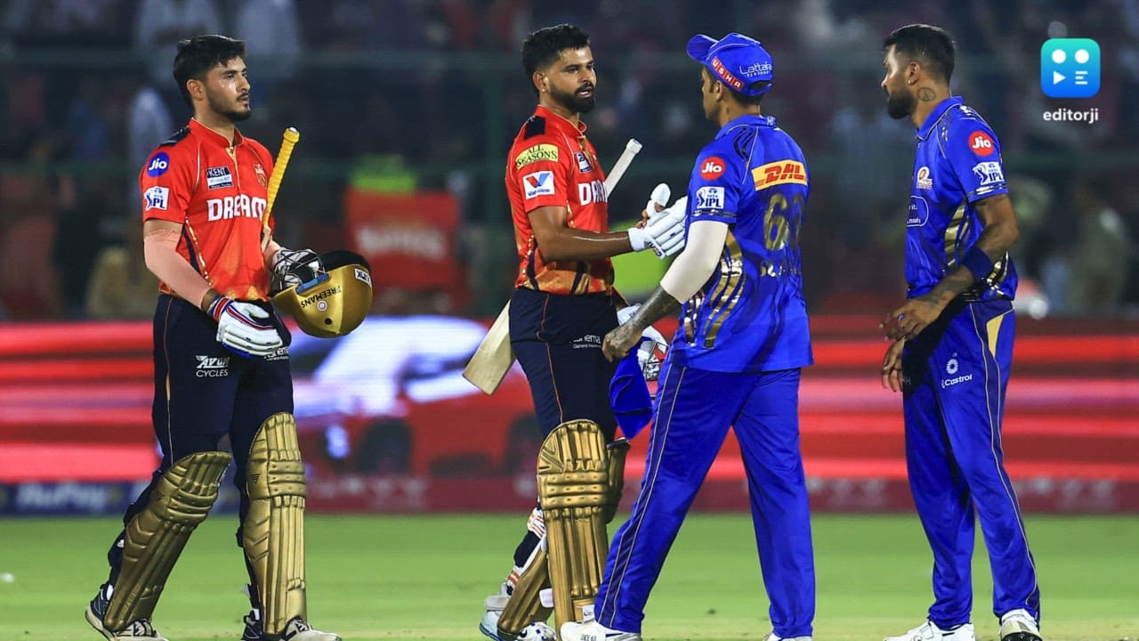 IPL 2025: Punjab Kings seal top-two spot with thumping win over Mumbai Indians