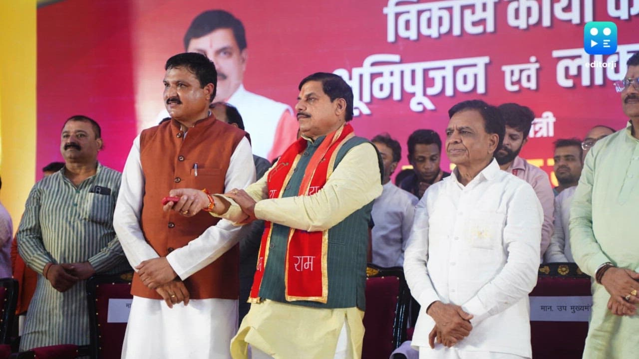 MP CM Dr. Mohan Yadav launches ₹190 crore irrigation and infrastructure projects in Hatpipliya