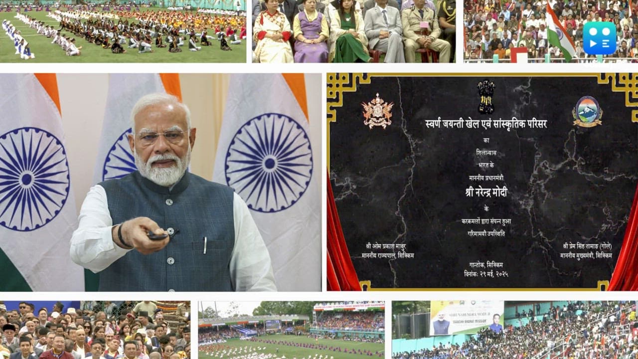PM Modi lauds Sikkim’s growth, inaugurates key connectivity projects