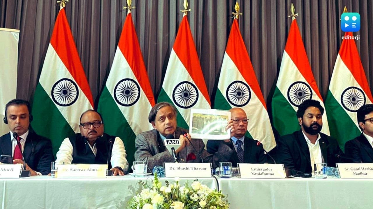 Shashi Tharoor expresses disappointment over Colombia’s condolences for Pakistan, not terror victims