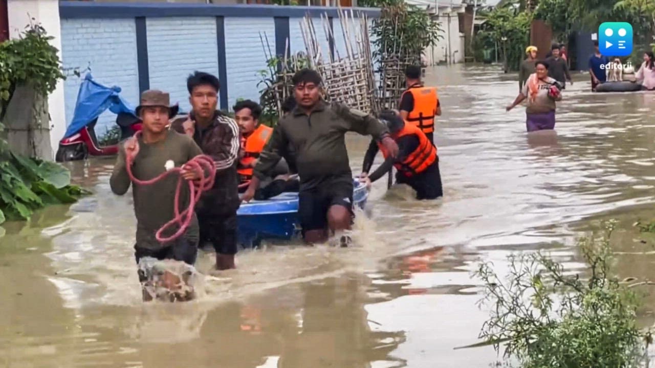 Northeast flood situation critical; toll rises to 36, over 5.5 lakh affected