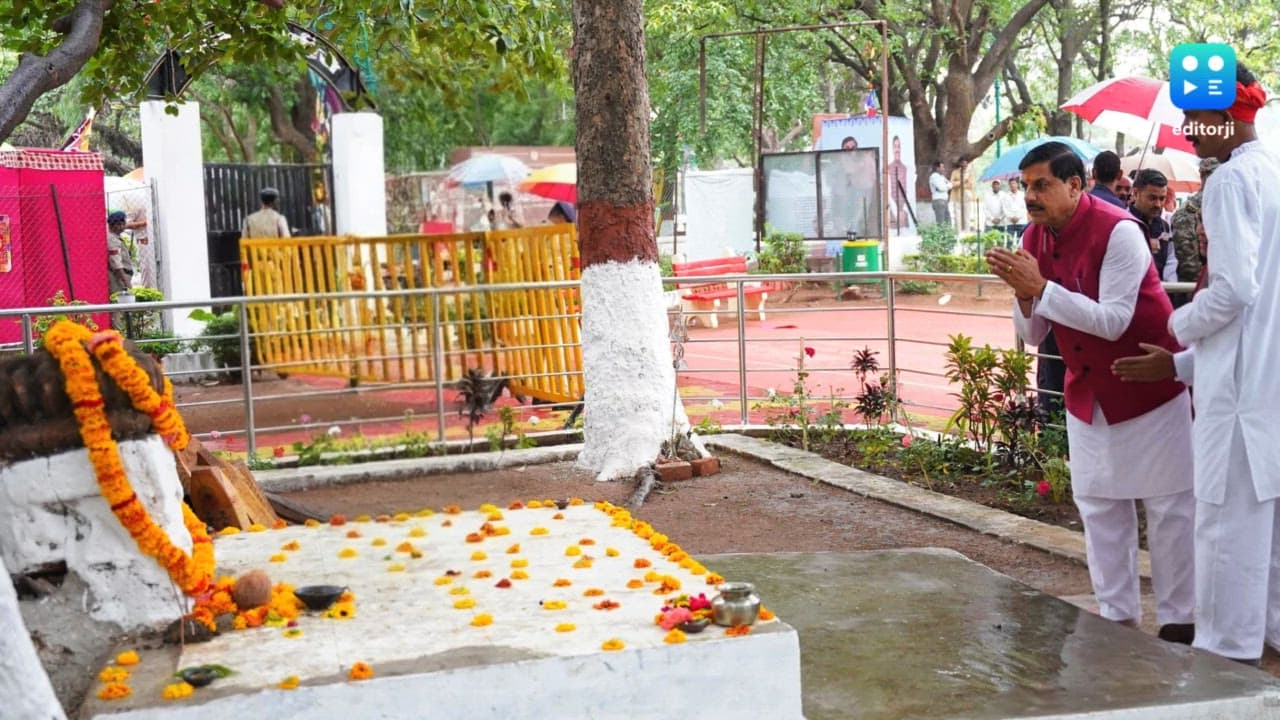 Madhya Pradesh CM Dr. Mohan Yadav pays tribute at sacred Korku Shraddha Sthal in Pachmarhi