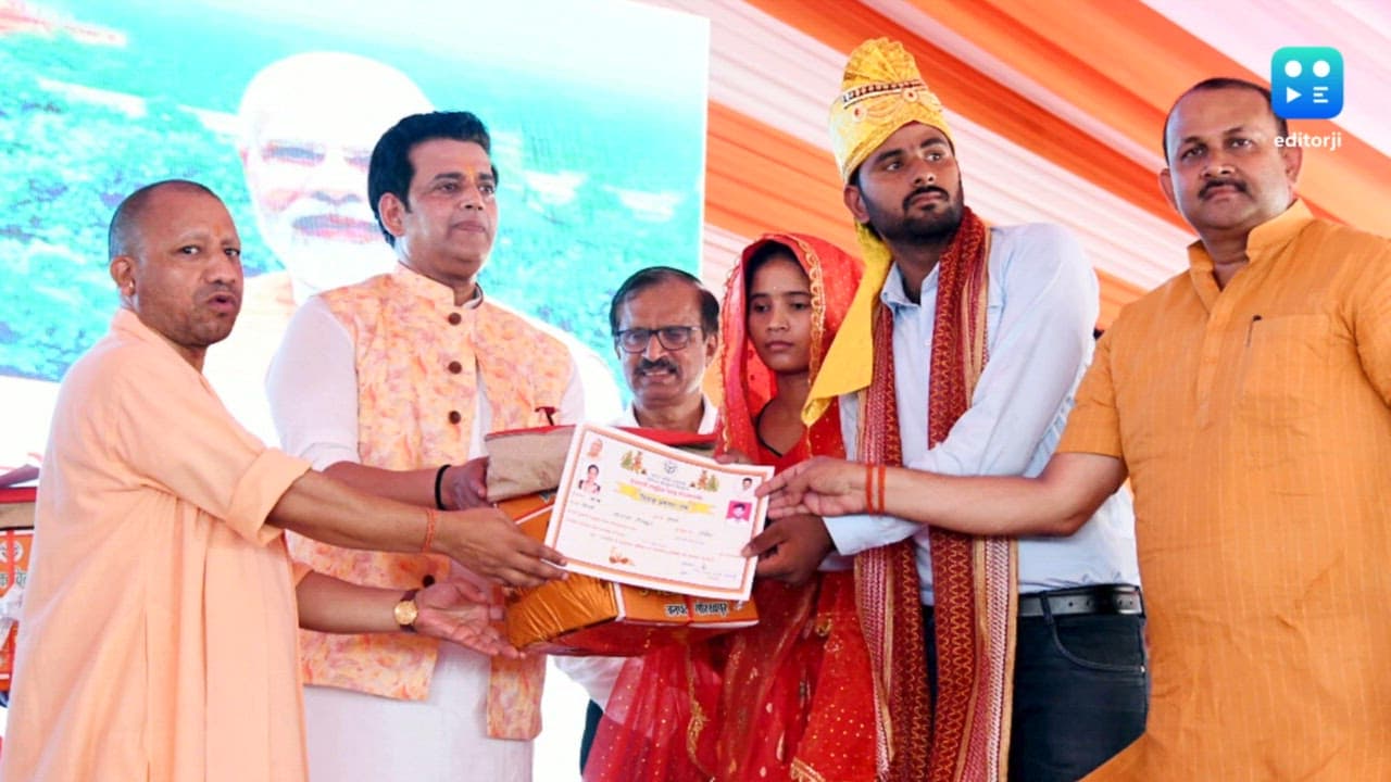 UP government expands CM mass wedding eligibility to Rs 3 lakh annually