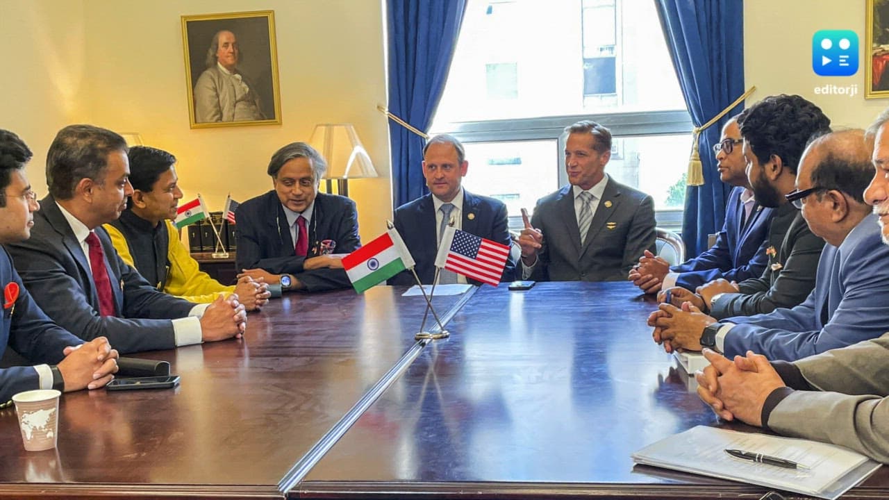 Operation Sindoor: Shashi Tharoor rejects Trump’s mediation claim