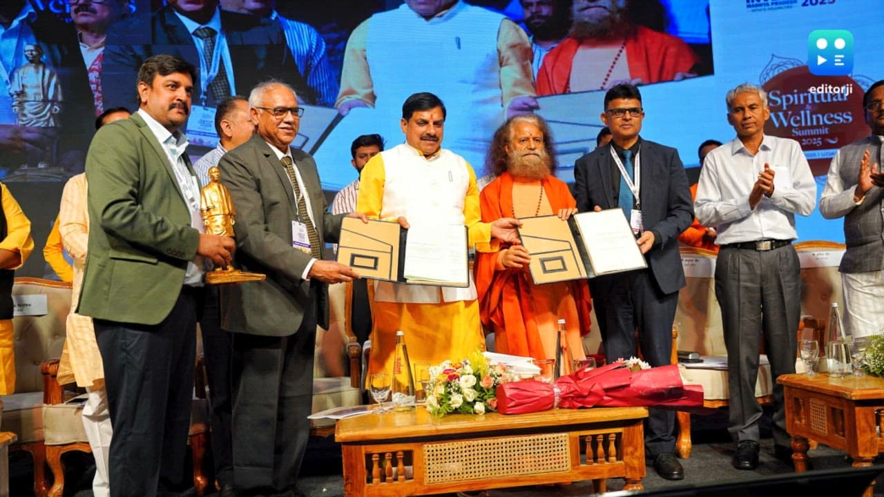 Spiritual and Wellness Summit MP fully prepared to lead India's wellness mission, says CM Yadav