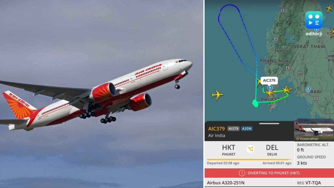 Air India flight to Delhi returns to Phuket after 'security alert'