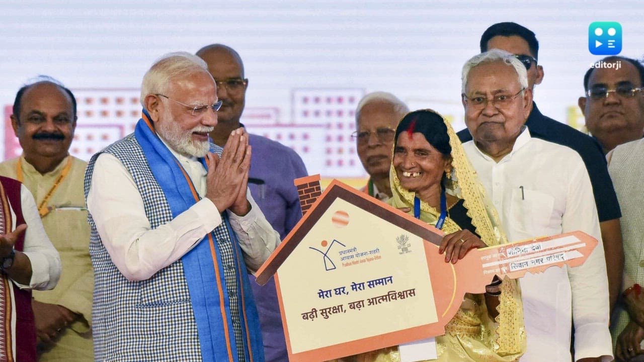 PM Modi launches ₹5,900 crore projects in Bihar, slams RJD-Congress over past misgovernance