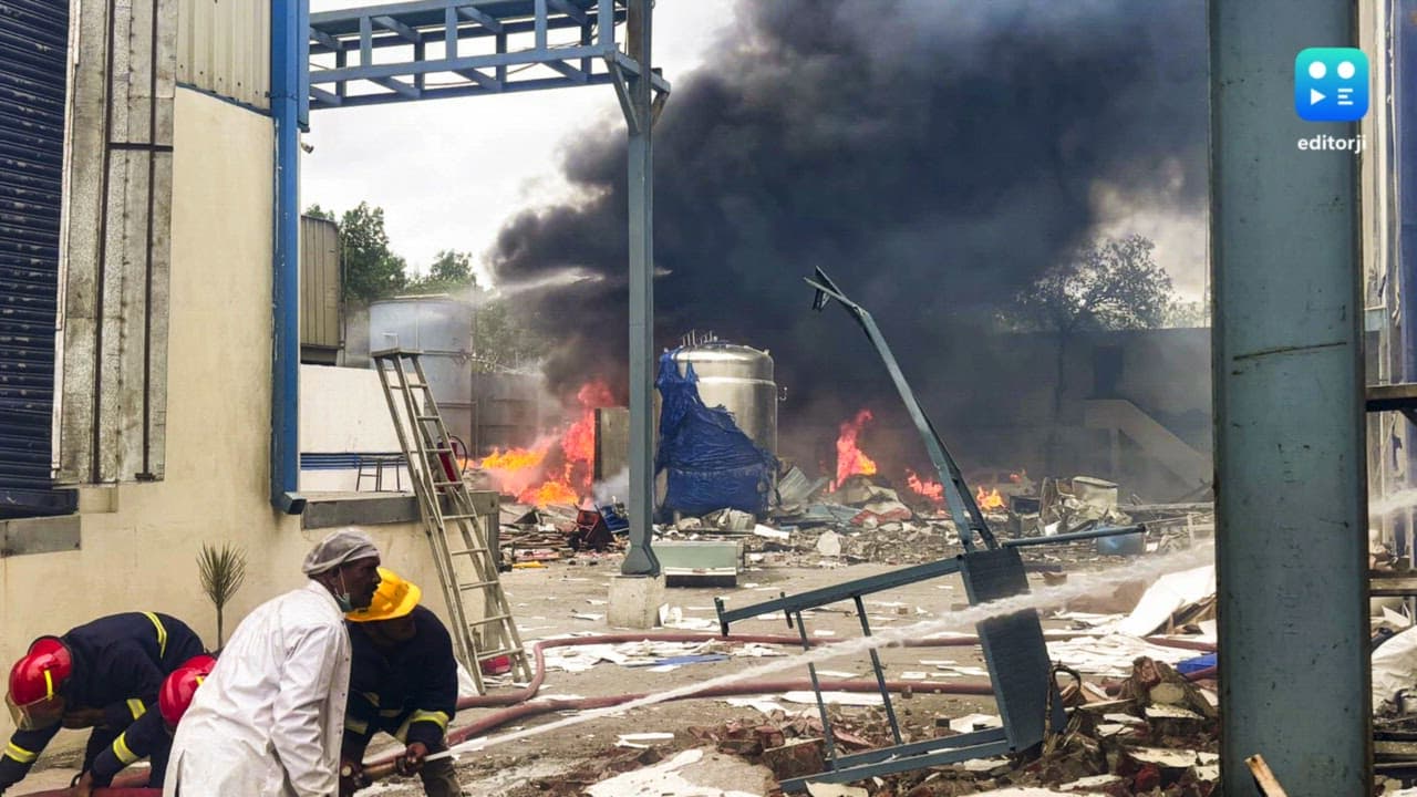 Telangana pharma plant explosion: Toll increases to 12, as many as 34 injured, says state Minister