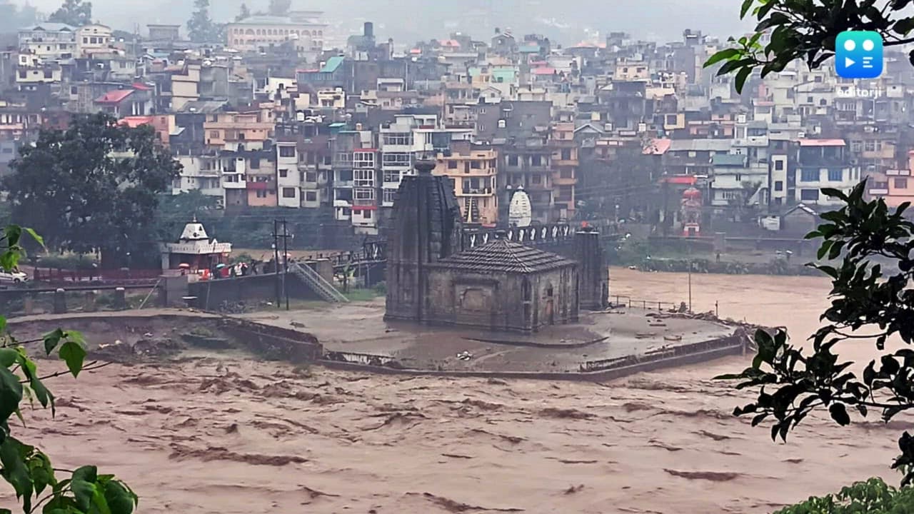 Cloudburst and flash floods cause havoc in Himachal Pradesh