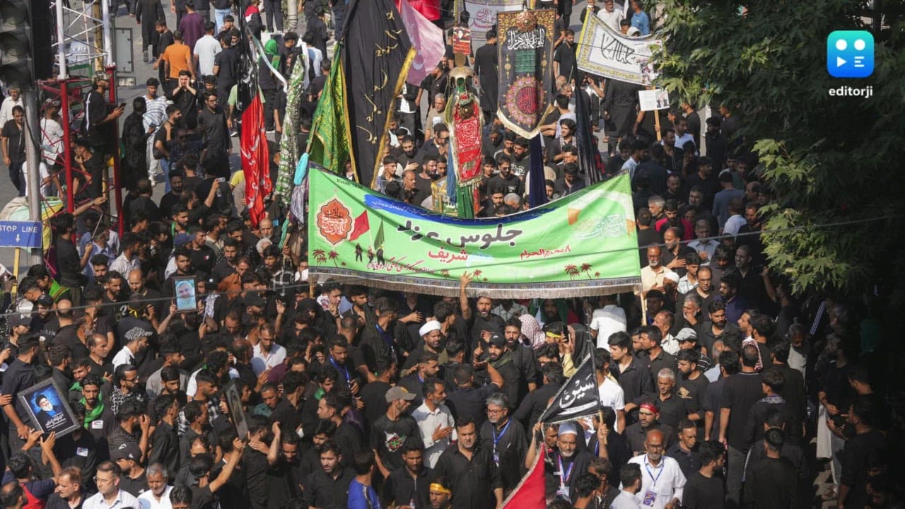 Thousands take part in Muharram procession in Srinagar