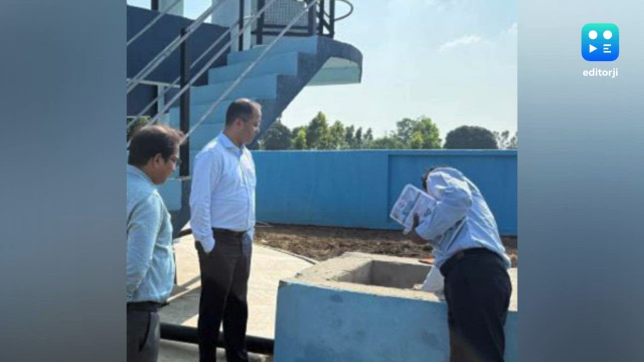 Uttarakhand Home Secretary reviews drinking water projects in Udham Singh Nagar