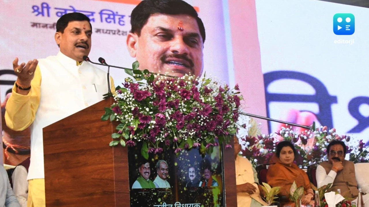 Madhya Pradesh CM Dr. Mohan Yadav lays foundation of modern MLA rest house in Bhopal