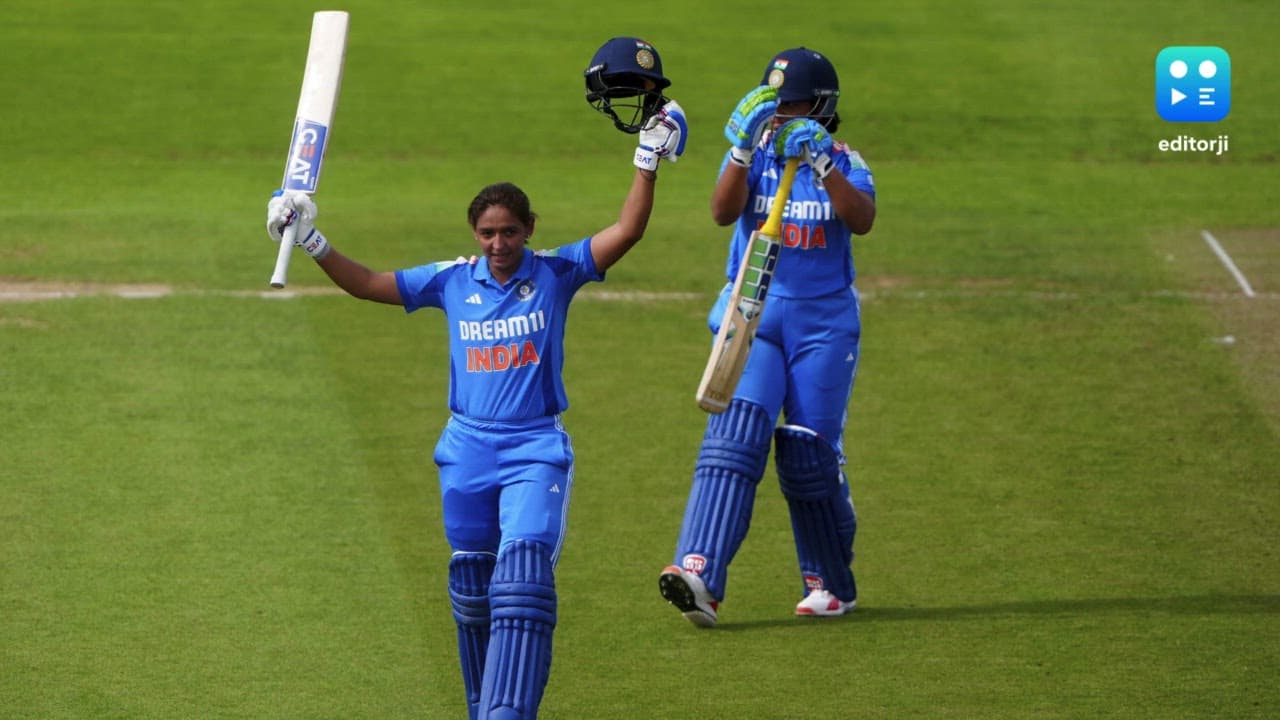 Harmanpreet’s ton powers Indian women to series win over England