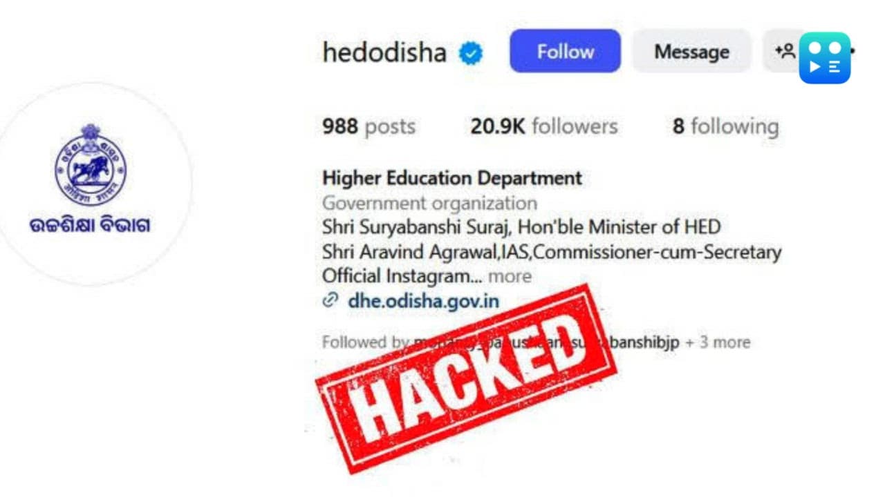 Odisha Higher Education department Instagram account hacked: Official