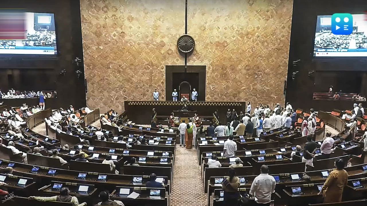 Rajya Sabha proceedings adjourned for the day as mark of respect to Shibu Soren