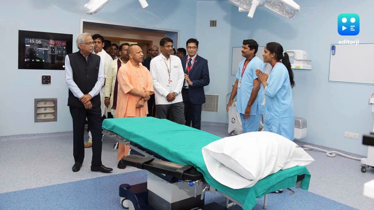 CM Yogi Adityanath inaugurates 250-bed private hospital in Gorakhpur