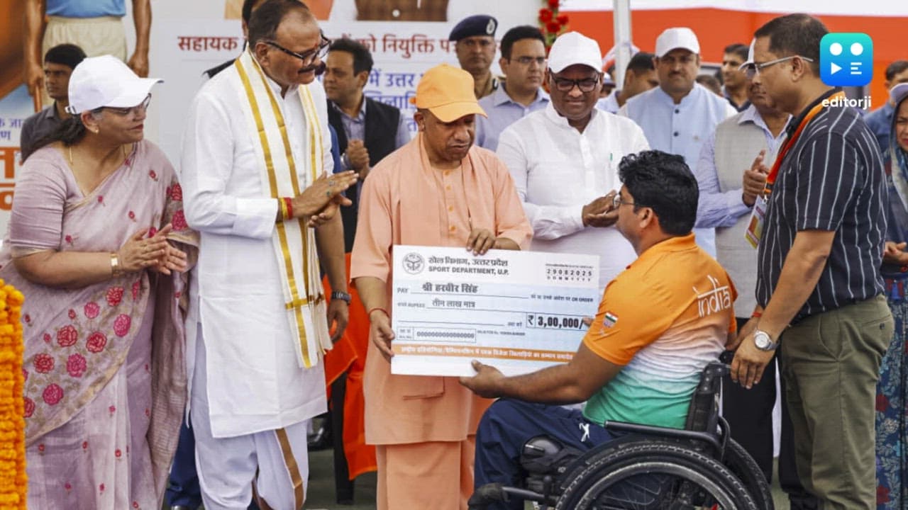 Every sportsperson is hero of society: UP CM Yogi Adityanath
