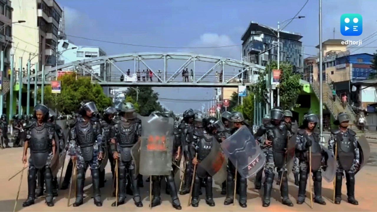 Indefinite curfew imposed in Kathmandu after violent protests over social media ban