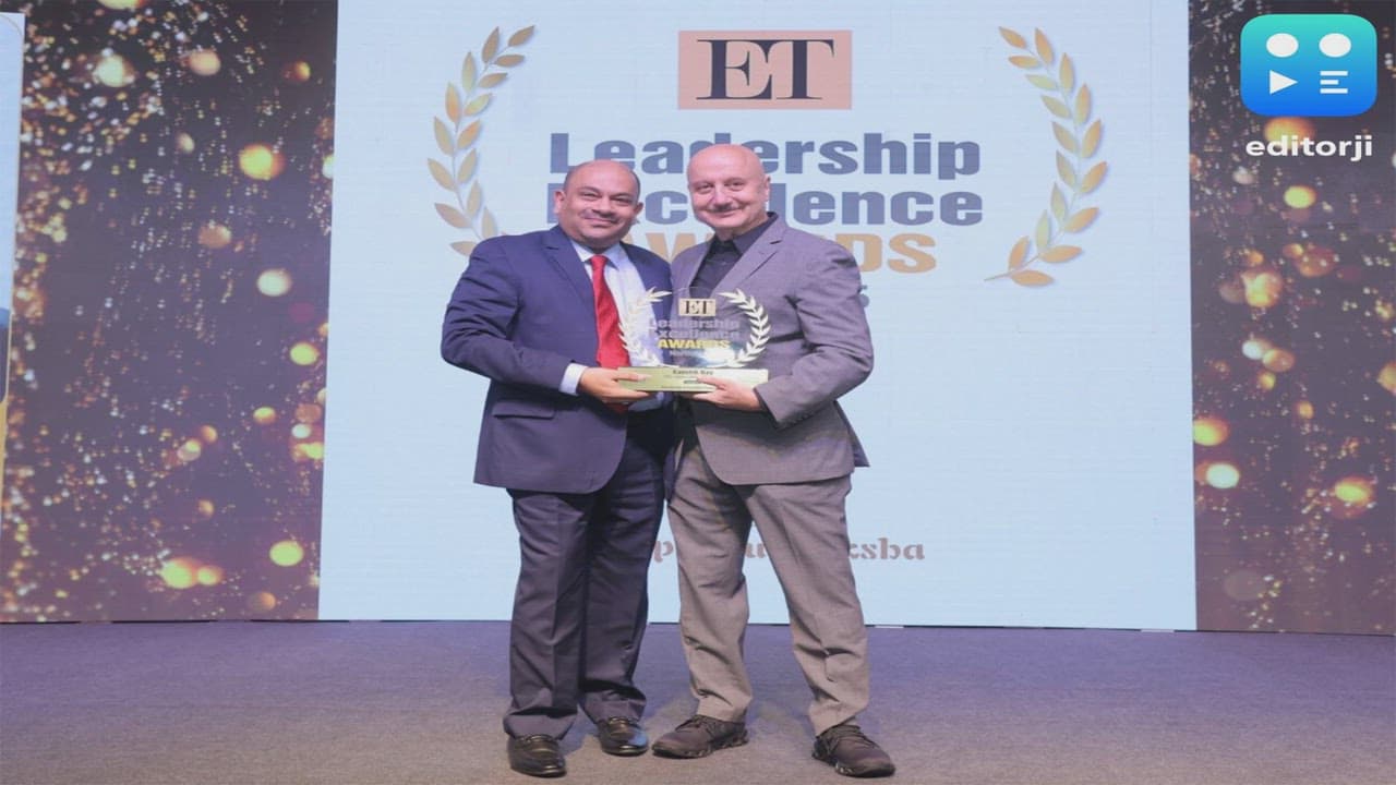 Kaushik Nag, CEO of Jupiter Laminators Wins ET Leadership Excellence Award