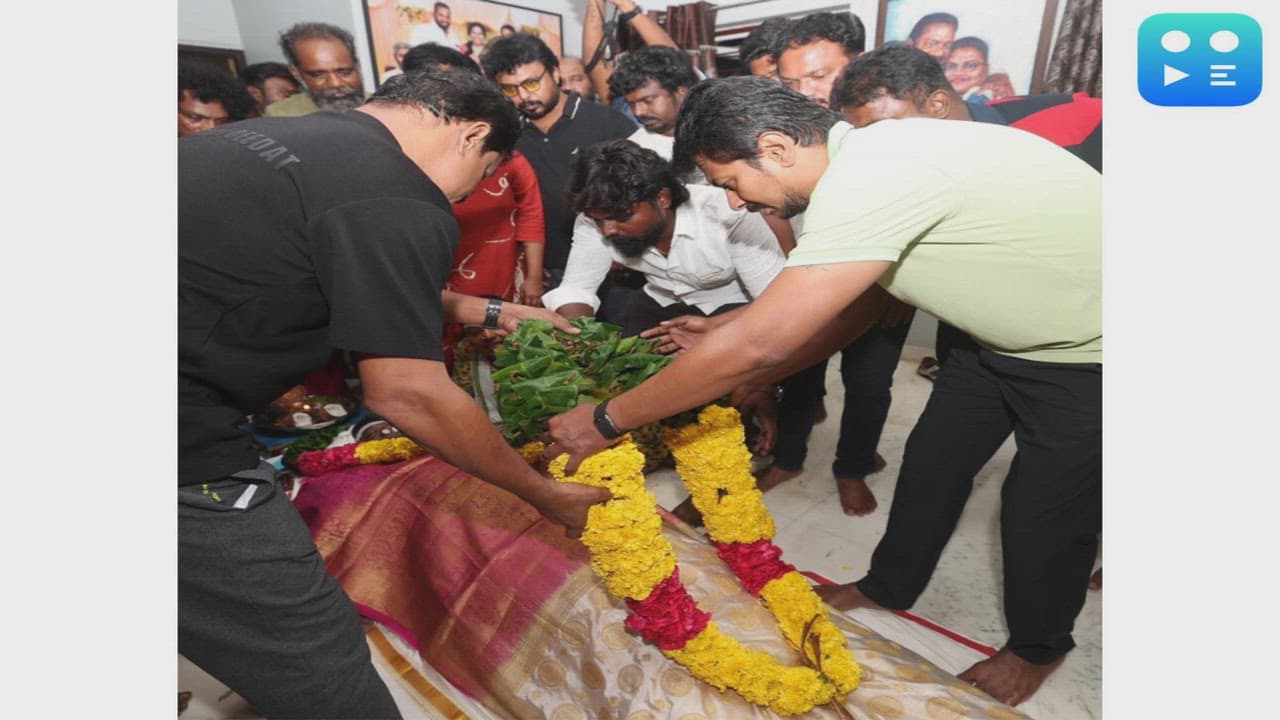 Robo Shankar funeral: Udhayanidhi Stalin, film fraternity, fans pay last respects in Chennai