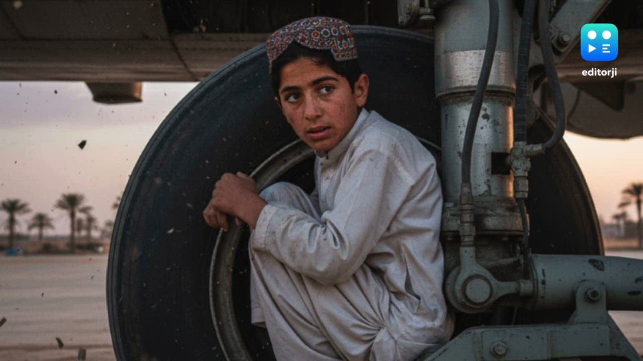 Afghan boy lands in Delhi by hiding in plane's landing gear