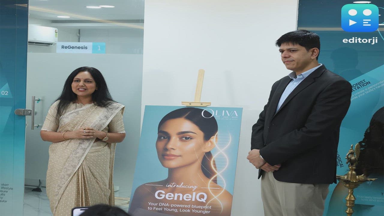 Oliva launches GeneIQ - India's First DNA-Based Derma Clinic Application