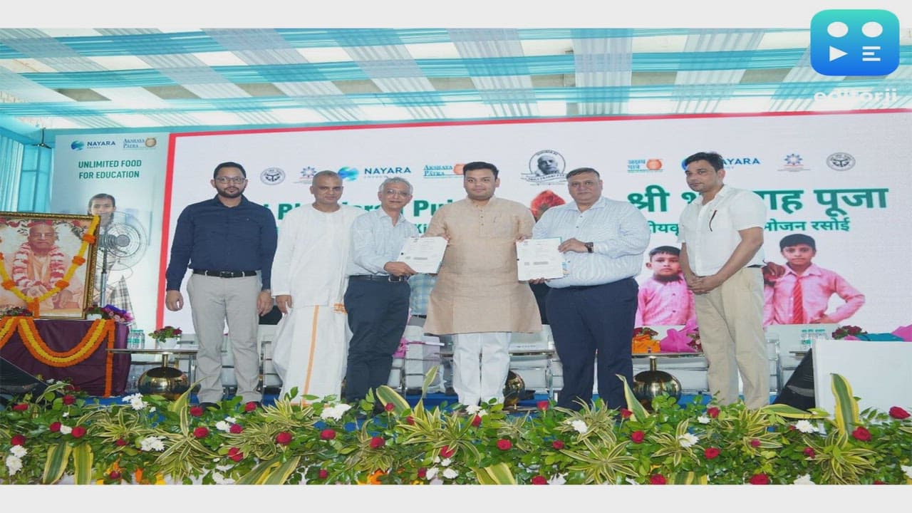 Nayara Energy and Akshaya Patra Redefine School Nutrition with a Landmark Kitchen in Kanpur