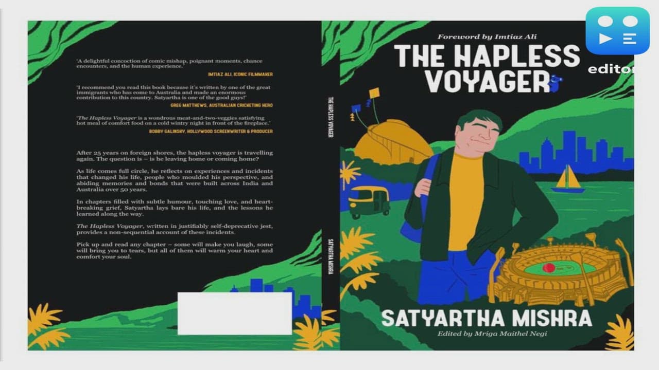 The Hapless Voyager by Satyartha Mishra Launched at Kathika Cultural Centre, New Delhi
