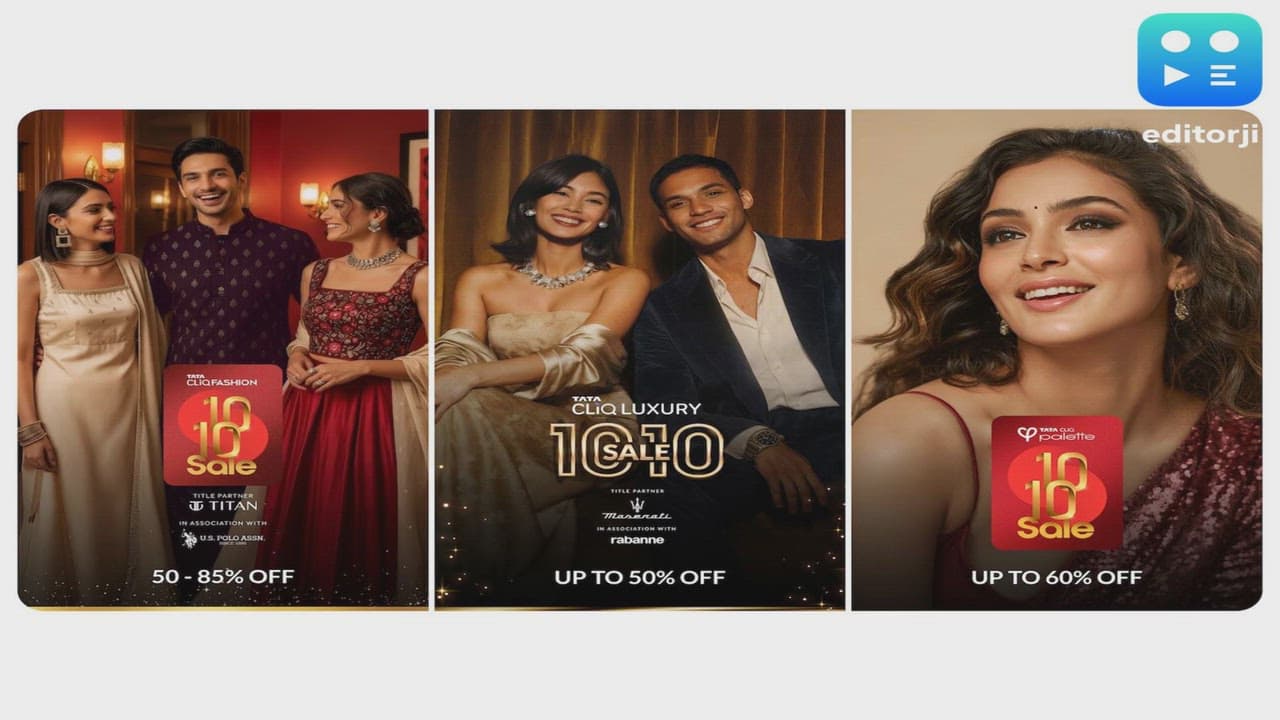 Made for 10/10 Celebrations: Tata CLiQ Fashion, Tata CLiQ Luxury, and Tata CLiQ Palette announce their flagship festive sale event, 10/10
