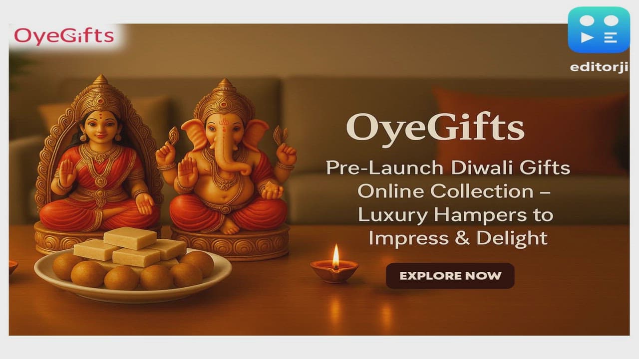 OyeGifts Launches Diwali Special Express Gift Hampers & Fresh Flowers Delivered Same Day!