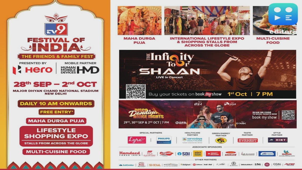 From Sachet-Parampara to Shaan: TV9 Festival of India Opens to a Star-Studded Start